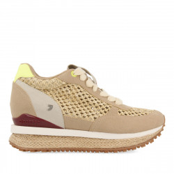 Sabatilles falca Gioseppo reixeta de ràfia i jute amb falca interna teyran - Querol online