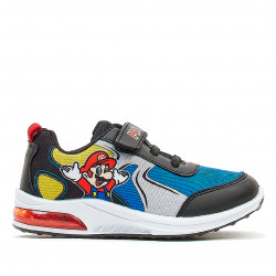 Sabatilles esport Leomil super mario bros blaus i negres - Querol online