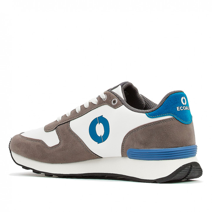Zapatillas deportivas Ecoalf yale blancas y grises - Querol online