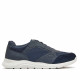 Zapatos sport Geox azules con elástico y piso blanco - Querol online