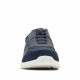 Zapatos sport Geox azules con elástico y piso blanco - Querol online