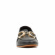 Mocassí Top3 negres amb detall daurat - Querol online