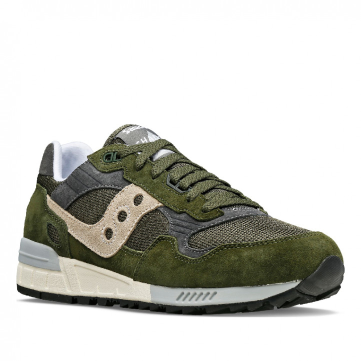 Zapatillas deportivas SAUCONY S70665-22 Shadow 5000 verdes y grises - Querol online
