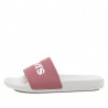 Chanclas Levi's june blancas y rosas para mujer