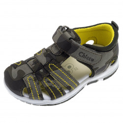 sandalias Chicco femer estampado militar tipo cangrejera - Querol online