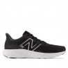 Zapatillas deportivas New Balance 411v3 negras con metalizado gris