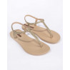 Chanclas Ipanema class brilha fem beige