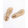 Chanclas Ipanema class brilha fem beige