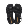 Chanclas Ipanema solar sandal fem negras