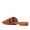 Sandalias planas Oh My Sandals marrones de banda ancha