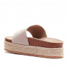Sandalias plataformas Owel albury beige con plataforma