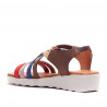 Sandalias cuña Redlove amaral de piel multicolor