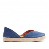 Alpargatas planas Redlove carme color azules