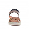 Sandalias planas Walk & Fly multicolor con doble velcro