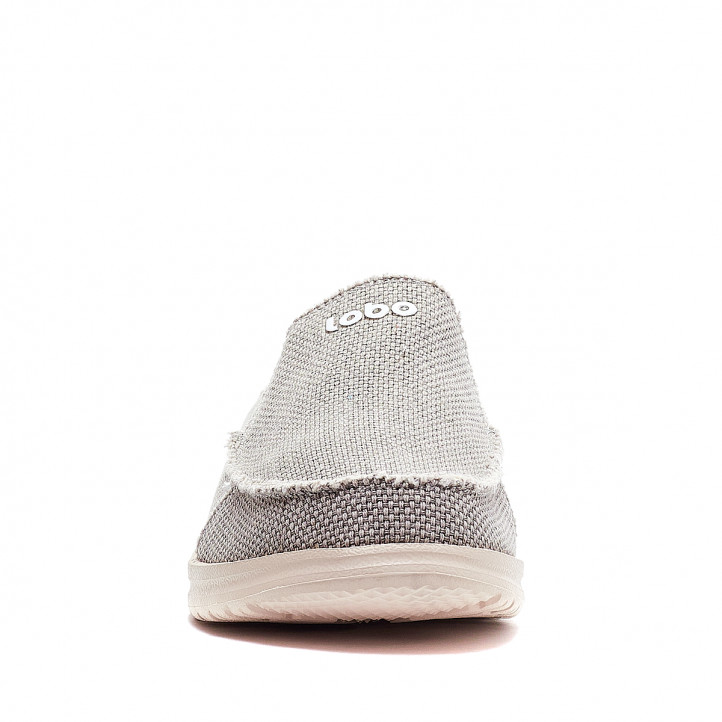 Zapatos sport Lobo toulon grises con elásticos laterales - Querol online