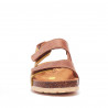 sandalias QUETS! marrones de piel tipo bios
