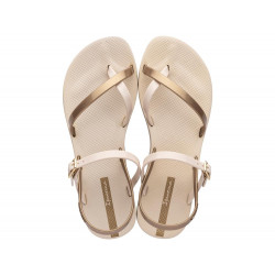Xancles Ipanema fashion sand VIII fem beix i gold - Querol online