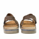 Sandàlies In Blu marrons agafades al turmell amb línia blava - Querol online