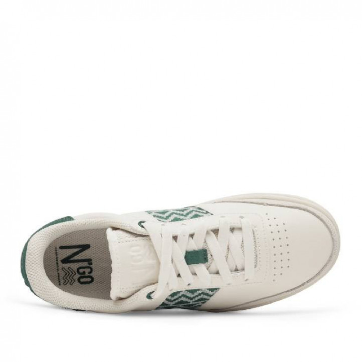 Zapatillas N'GO SHOES Saigon Classique Green para mujer - Querol online