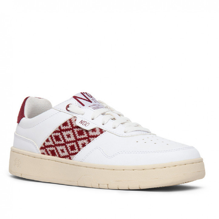 Sabatilles esportives N'GO SHOES Hue Classique Burgundy per a home - Querol online