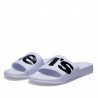 chanclas Levi's June L Kids' Slides blancas