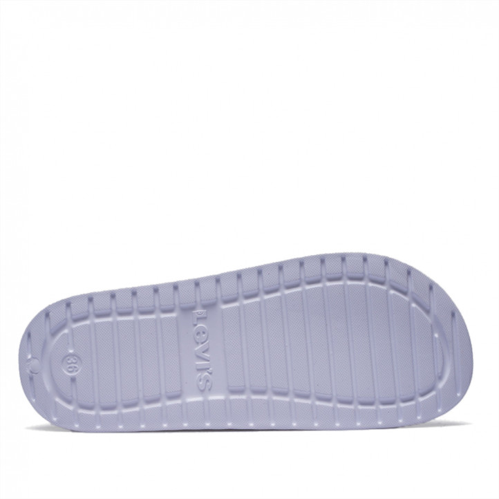 chanclas Levi's June L Kids' Slides blancas - Querol online