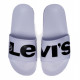 chanclas Levi's June L Kids' Slides blancas - Querol online