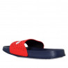 Chanclas Levi's June Perf rojas y azules