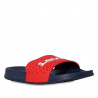 Chanclas Levi's June Perf rojas y azules
