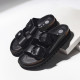 Sandalias plataformas GENUINS Galia Noir - Querol online