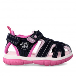 sandalias Garvalin tipo cangrejera azules marino 232805C - Querol online