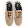 Alpargatas Lois yute textil con cordones beige