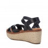 Sandalias cuña Xti 04236101 negro