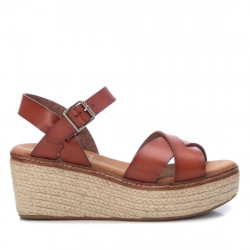 Sandalias cuña Xti 04236102 camel - Querol online