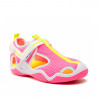Chanclas Geox rosas con interior amarillo
