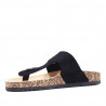 Sandalias planas Owel gosford negras tipo bio