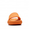 Chanclas Stay naranjas estilo pala gruesas