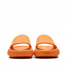 Chanclas Stay naranjas estilo pala gruesas