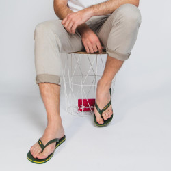 CHANCLAS DE HOMBRE IPANEMA CLAS BRASIL II AD GREEN/GREEN - Querol online