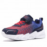 Zapatillas deporte BUBBLE KIDS azules y rojas con luces