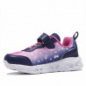 Sabatilles esport BUBBLE KIDS blaus amb rosa i llueixes