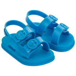 CHANCLAS DE BEBé IPANEMA FOLLOW BABY BLUE/BLUE - Querol online