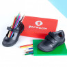 Zapatos colegiales Garvalin para niña 211700-A negro de piel