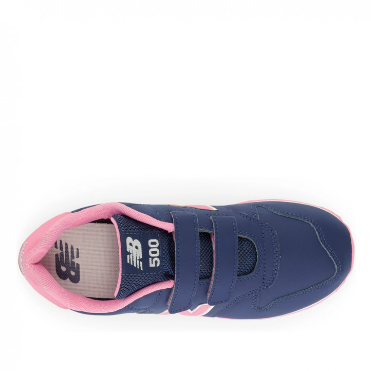 Zapatillas deporte New Balance 501 azules y rosas - Querol online