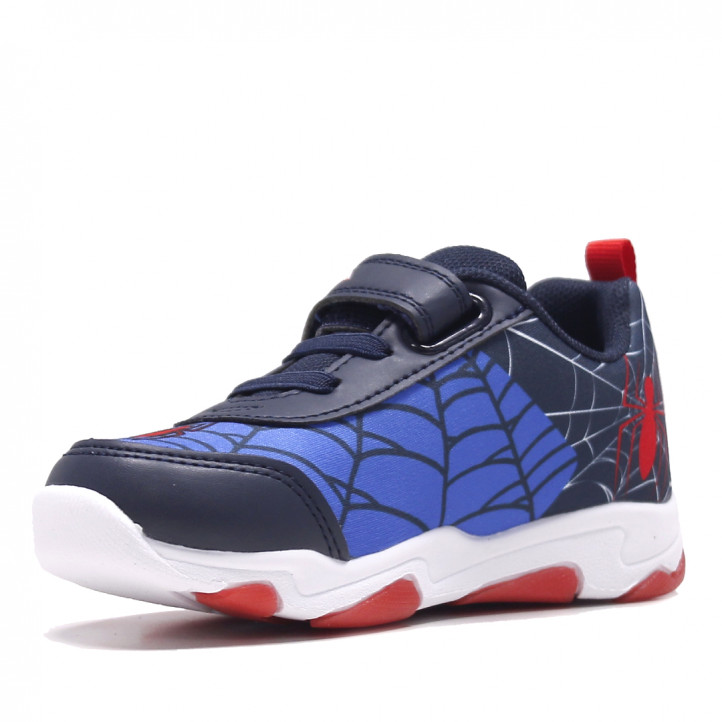 Zapatillas deporte Leomil de Marvel con Diseño de Spiderman y Telarañas - Querol online