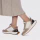 Zapatillas urban Gioseppo retro blancas con print glitter para mujer killin - Querol online