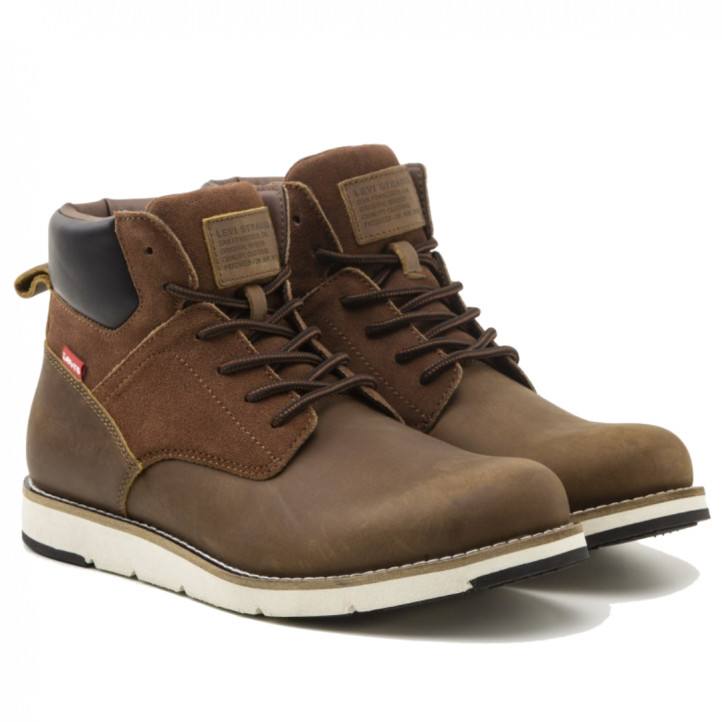 Botines Levi's jax plus marrones - Querol online