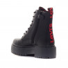 Botines plataforma Levi's cherry negras con logo en trasera