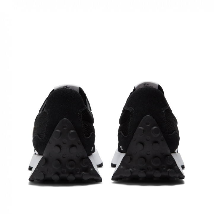 Zapatillas New Balance 327 negras y blancas para mujer - Querol online