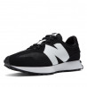 Zapatillas New Balance 327 negras y blancas para mujer